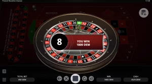 French Roulette Win