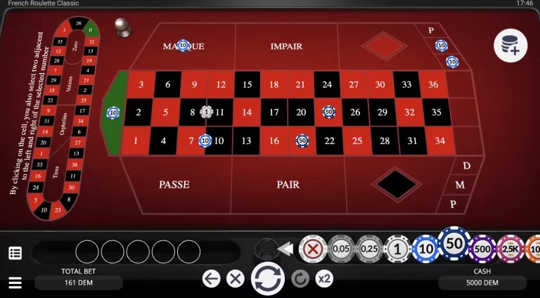 French Roulette Game