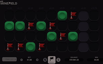 Mine Field screen