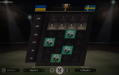 Soccer Solo Striker screen